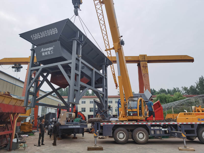 颚式移動破碎站