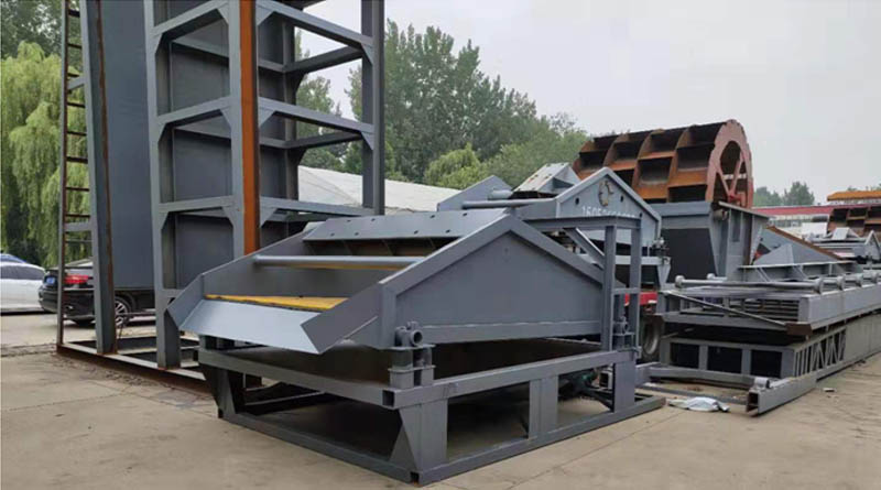 制沙水洗生産線